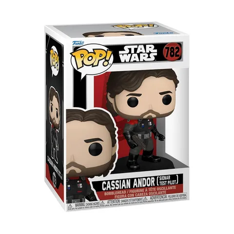 Funko Pop! Star Wars: Andor - Cassian Andor Tie Fighter - Probabilità di 1/6 per la