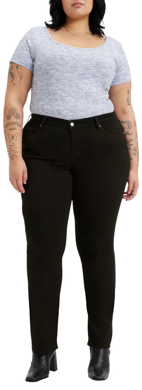 Levi's Women's Plus Size 314 Shaping Straight Jeans