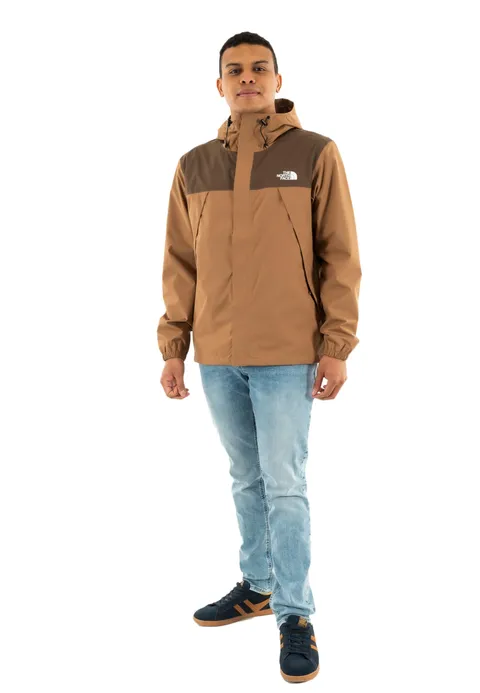 THE North FACE NF0A7QEY5K2 M Antora Jacket Giacca Uomo Latte-Smokey Brown Taglia L