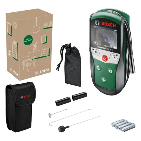 Bosch Telecamera da Ispezione UniversalInspect (Ø 8 mm Telecamera con Endoscopio per