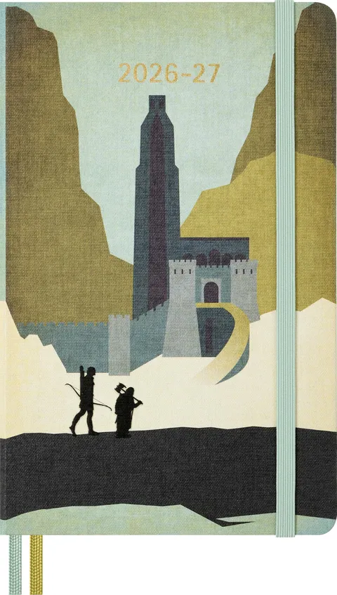 Moleskine Agenda Settimanale 18 Mesi 2026-27, Il Signore degli Anelli, Copertina Rigida