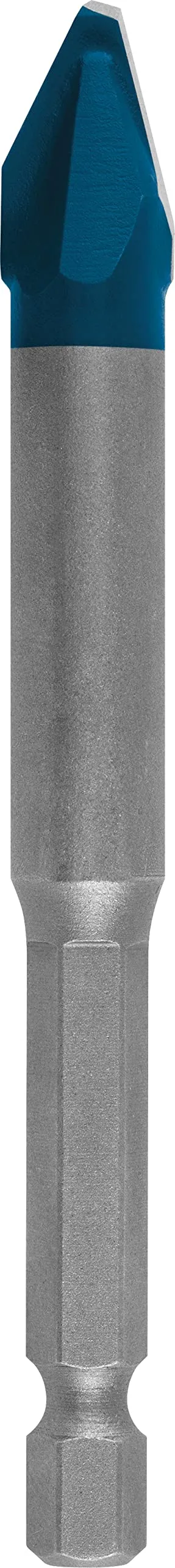 Bosch 1x Punta Expert HEX-9 Hard Ceramic (per Piastrelle dure, Piastrelle morbide, Ø