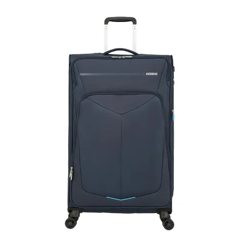 American Tourister Summerfunk Suitcase, Blue (Navy), 79 cm, 119 litri