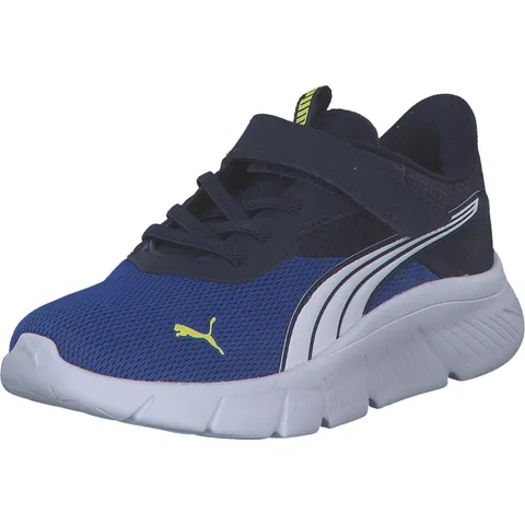 PUMA Scarpe da Running FlexFocus Modern per Bambini 28, Vivid Blue White