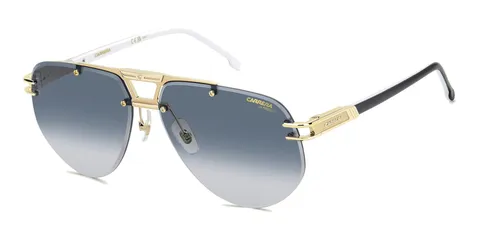 Carrera, Occhiali DA SOLE Carrera 1087/S, Black White, 63, (MAN)