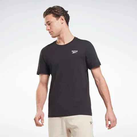 Reebok Identity Classics - Maglietta da Uomo, Colore: Nero