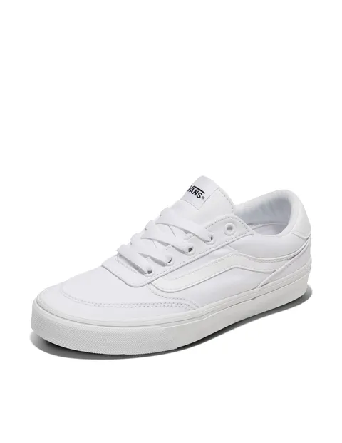 Vans Brooklyn, Scarpe da Ginnastica Donna, WWW - Canvas White/White, 42.5 EU