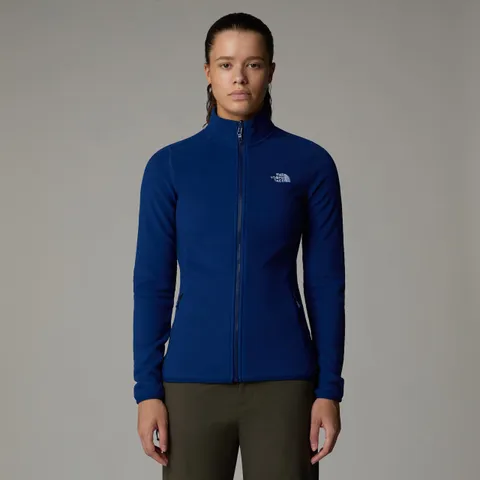 THE North FACE NF0A855OD1R W 100 Glacier FZ - EU Maglia Lunga Donna Estate Blue Taglia XS