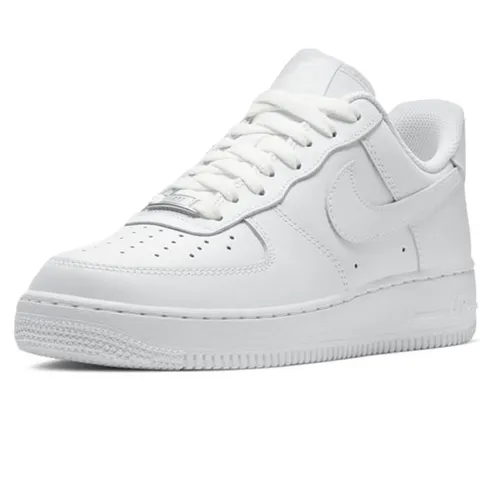 Nike Wmns Air Force 1 '07, Scarpe da Basket Donna, White Metalic Logo, 40 EU