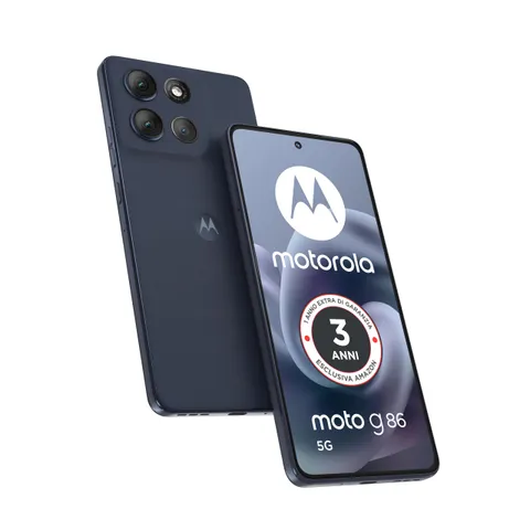 Motorola moto g86 con 3 anni di garanzia (8/256GB, Fotocamera 50MP + flicker cam, Display