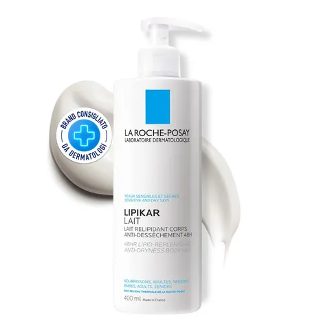 La Roche-Posay Lipikar Latte Corpo Idratante, Pelli Sensibili, 400ml