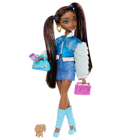 Barbie Dream Besties - Barbie "Brooklyn", bambola snodata alla moda con lunghi capelli