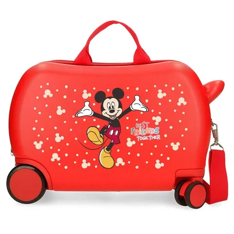 Joumma Bags, Disney Mickey Best Friends Together., rosso, Valise pour enfants, Valigia