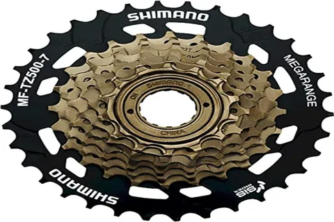 Shimano TZ510 14-34 Denti Ruota libera avvitata Argento 7 velocità
