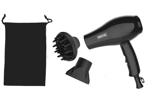 Wahl Asciugacapelli da Viaggio - 300 g, Leggero, Nero