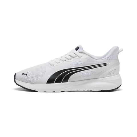 Puma Sneaker Softride Cosmic Street Sliptech Unisex, Puma White Puma Black, 45 EU