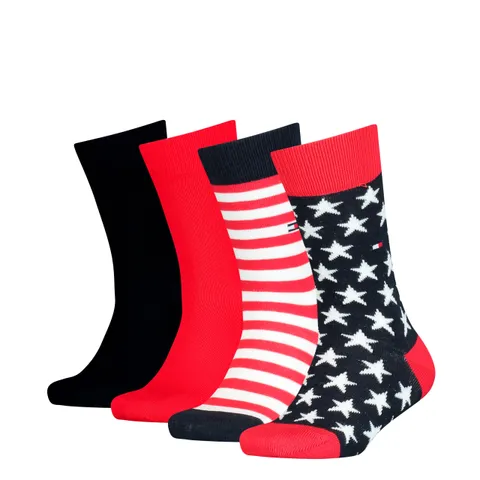 Tommy Hilfiger TH KIDS SOCK 4P Stars & Stripes ECOM