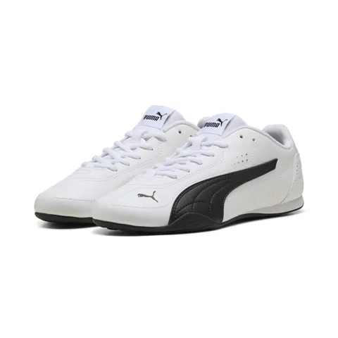 PUMA Catch, Scarpe da Ginnastica Unisex - Adulto, Puma White-Puma Black, 46 EU