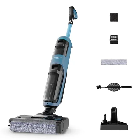 Rowenta X-Clean 2, Lavapavimenti Senza Fili, Aspira e Lava, Auto-Pulizia, Fino a 35