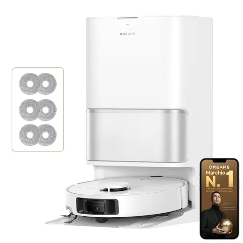 Dreame L10s Ultra Gen 3 Kit Robot Aspirapolvere e Lavapavimenti, Aspirazione da 25.000