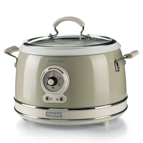 Ariete 2904 Rice Cooker + Slow Cooker - Cuociriso Elettrico con bowl in ceramica - Sushi