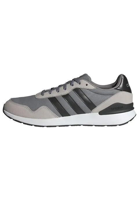 adidas Uomo Run 60S 4.0 Shoes, Grey Three/Core Black/Grey Two, 41 1/3 EU