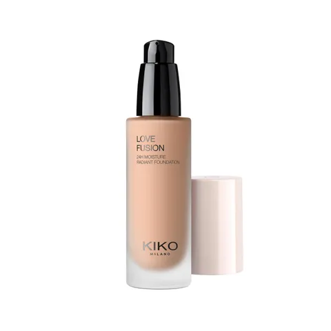 KIKO Milano Love Fusion 24H Moisture Radiant Foundation 5.5NG, Fondotinta Idratante A