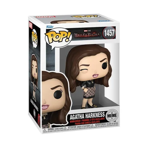Funko Pop! TV: Meme - Agatha Harkness - WandaVision - Figura in Vinile da Collezione
