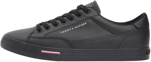 Tommy Hilfiger Vulc Core RWB Long Lace Lth Fm0fm05814, Basso Top Uomo, Black (Black), 45
