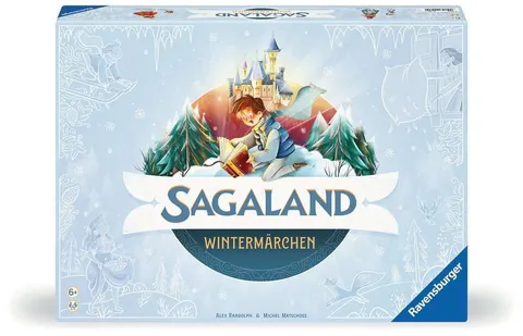 Ravensburger 22460 - Sagaland Winter Fairytale - gioco da tavolo per bambini e adulti