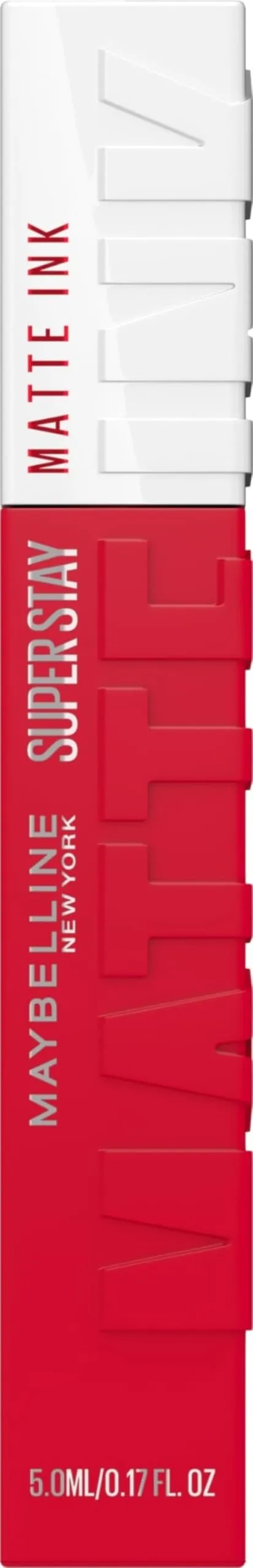 Maybelline New York Tinta Labbra a Lunga Durata, Effetto Matte e Colore Intenso, Tenuta