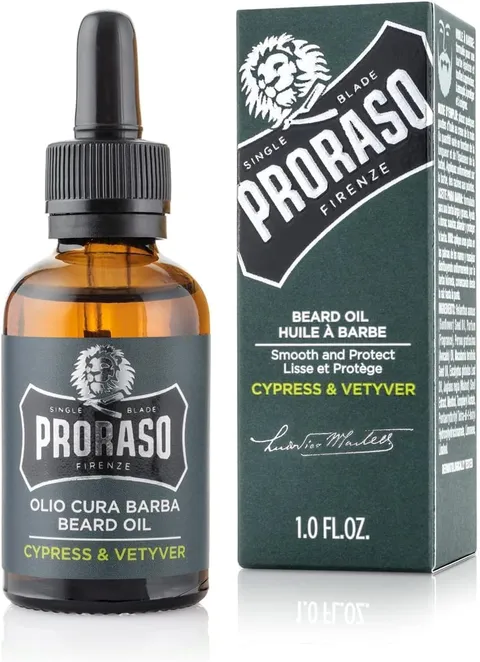 Proraso Olio Barba Cypress & Vetyver, 30 ml