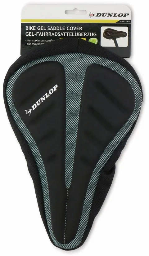 Dunlop Cover per Sella Bici, Nero