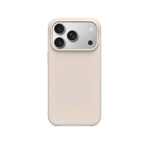 Beats Custodia per iPhone 17 Pro con MagSafe e Controllo fotocamera, finitura opaca, fodera in microfibra - Grigio gesso