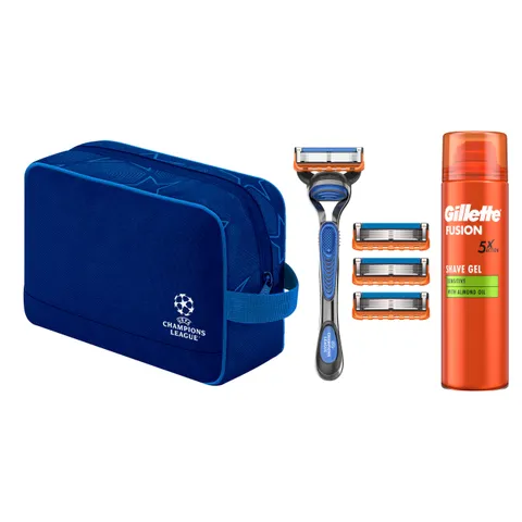 Uefa Champions League Special Edition Gillette Fusion5 Rasoio Barba Manuale Fusion 5, 4