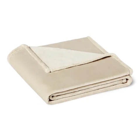 Amazon Basics Coperta in Pile Morbido e Soffice, Plaid da Divano Confortevole non