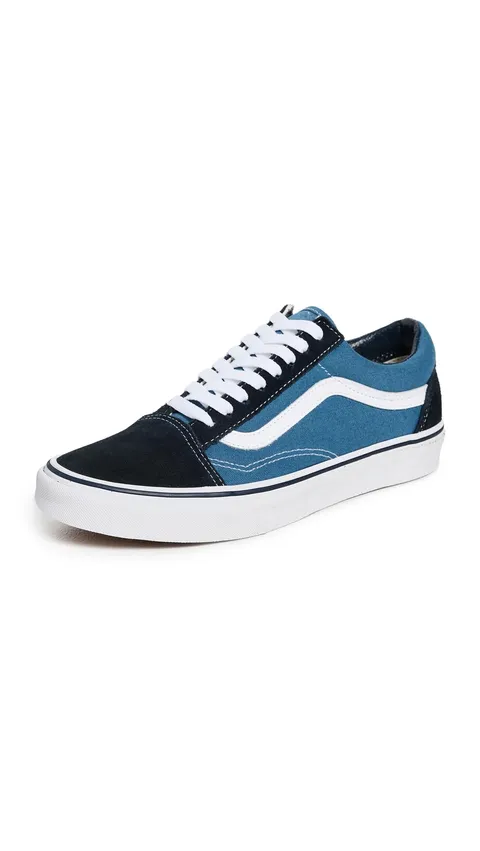 Vans Old Skool (Suede/Canvas), Sneaker Unisex - Adulto, Multicolore Navy, 39 EU