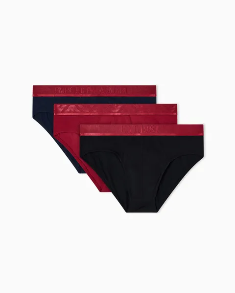 Emporio Armani Slip Uomo, Blu, S