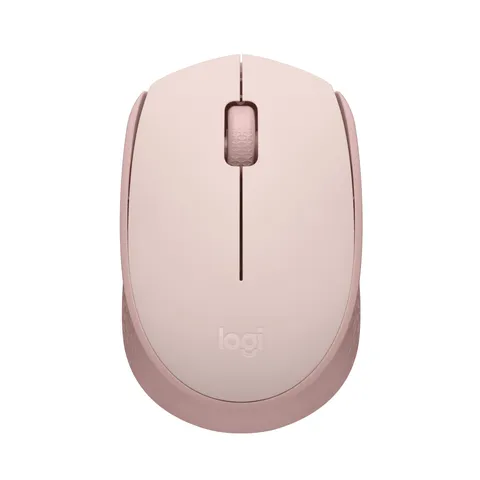 Logitech M171 Mouse Wireless per PC, Mac, Laptop, 2,4 GHz con Mini Ricevitore USB, Tracciamento Ottico, Durata della Batteria di 12 mesi, Ambidestro - Rosa