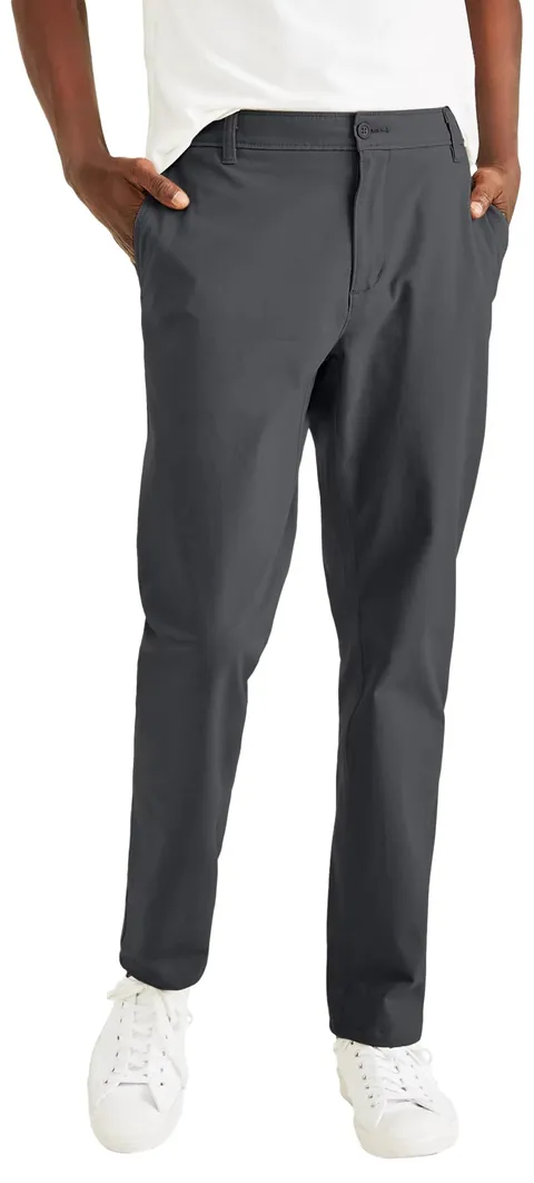 Dockers Ultimate 360 Chino Straight, Pantaloni Uomo, Steelhead, 33W / 36L