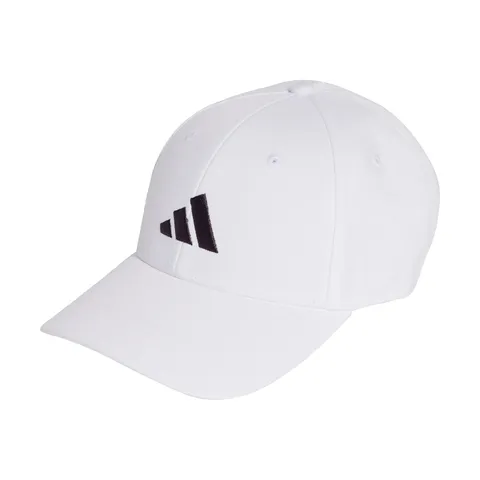 adidas Unisex - Adulto Baseball Cotton New Logo Hat, White/Black, M-L