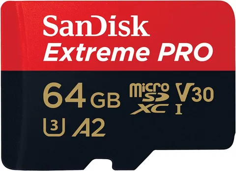 SanDisk 64GB Extreme PRO scheda microSDXC + adattatore SD + RescuePro Deluxe, fino a 200
