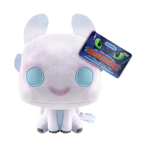Funko Pop! Plush: Httyd - Light Fury - () - How To Train Your Dragon - Peluche da