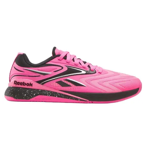 Reebok Sneaker da Donna Nano X5 Edge, Atomic Pink/White, 35 EU