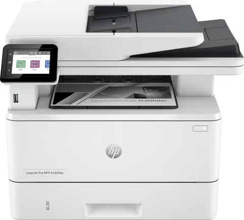 HP Laserjet Pro MFP 4102fdw 2Z624F, Stampante Multifunzione A4, Stampa Fronte e Retro