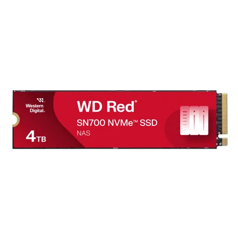 WD Red SN700 4 TB NVMe SSD per dispositivi NAS, con ottima efficienza del sistema ed