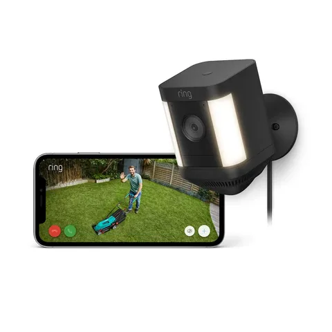 Ring Spotlight Cam Plus Plug-In, 1080p (2 pezzi)