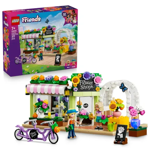 LEGO Friends Negozio di Fiori Creativo - Miniatura da Costruire Giocattolo con Fiori