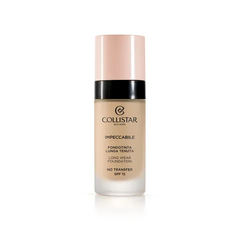 Collistar Impeccabile Fondotinta Lunga Tenuta, No Transfer, SPF 15, Idratazione Immediata