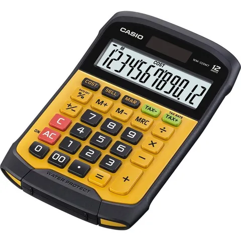 Casio WM-320MT Calcolatrice 12 Cifre Water Proof